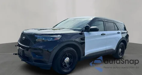 2020 Ford Explorer Police Interceptor from USA, damaged, VIN 1FM5K8AW4LGA95249